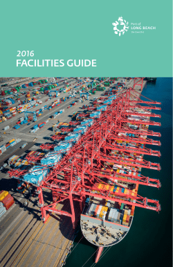 Facilities Guide - Port of Long Beach