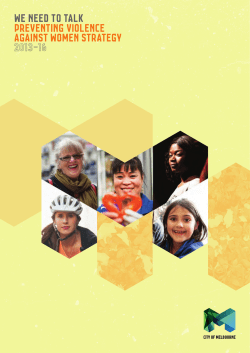 Preventing Violence Against Women Strategy