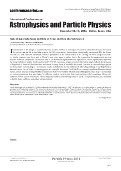 Astrophysics and Particle Physics
