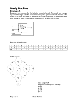 Mealy Machine