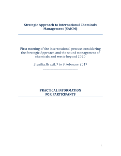 Practical Information for Knowledge Sharing Meeting Feb10 2017