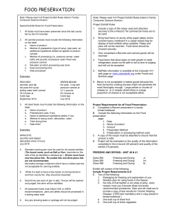 food preservation - Weld County: Fair