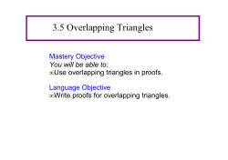 3.5 Overlapping Triangles