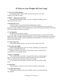 52 Ways to Lose Weight All Year Long