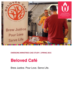 Beloved Cafe - Unitarian Universalist Association