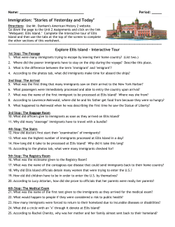 Explore Ellis Island