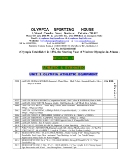 OLYMPIA SPORTING HOUSE