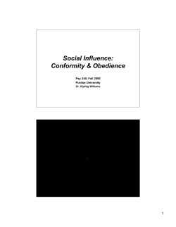 Conformity - Purdue University