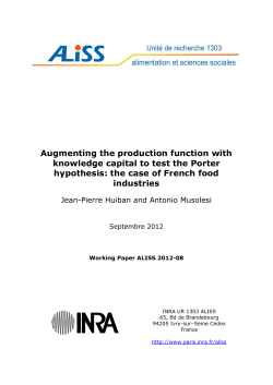 Augmenting the production function with knowledge capital to test