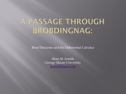A Passage through Brobdingnag