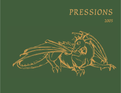 Pressions 2005 - James Madison Memorial High School