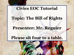 The Bill of Rights Presenter