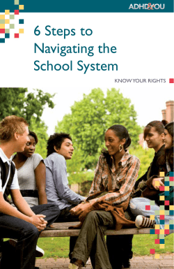 6 Steps to Navigating the School System