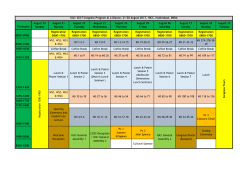 Program at a Glance - IUCR