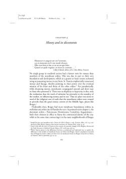 Money and its discontents