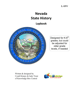 Nevada State History - The Open Group Store