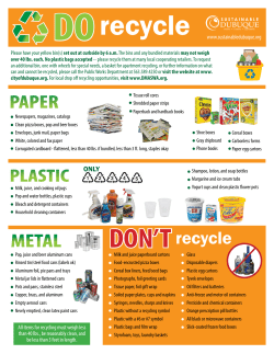 DOrecycle - City of Dubuque