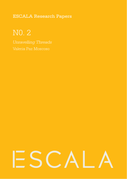 ESCALA Research Papers - Essex Collection of Art from Latin America
