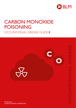 carbon monoxide poisoning