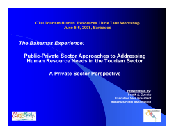 Public-Private Sector Approaches to Addressing Human Resource
