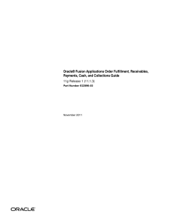 Oracle&reg; Fusion Applications Order Fulfillment, Receivables