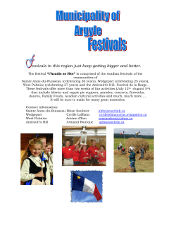 estivals in this region just keep getting bigger and better.