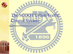 The SCOOT Urban Traffic Control System