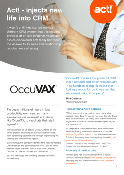 OccuVAX