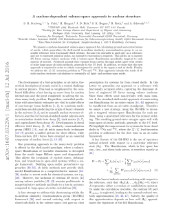 A nucleus-dependent valence-space approach to nuclear structure