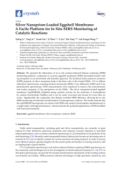Silver Nanoprism-Loaded Eggshell Membrane: A Facile Platform for