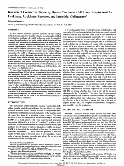 Invasion of Connective Tissue by Human