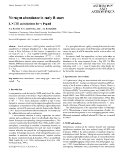 Nitrogen abundance in early B