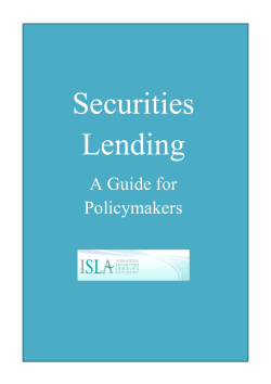 Securities Lending