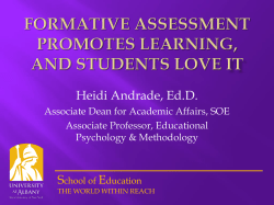 Heidi Andrade, Ed.D.