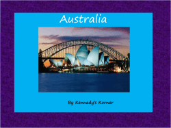 Australia - Henry County Schools