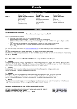 French - St Michaels