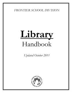 Library Handbook