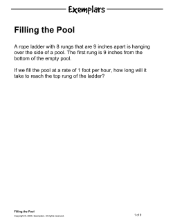 Filling the Pool