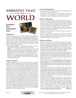 Germany: The Enchanted Lion