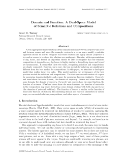 Domain and Function: A Dual-Space Model of Semantic Relations