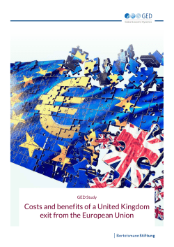 BREXIT - Bertelsmann Stiftung