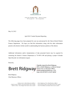 Brett Ridgway - School District 49