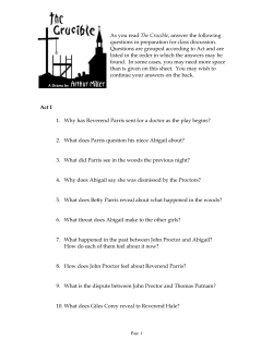 The Crucible