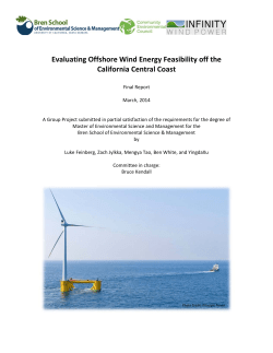 Evaluating Offshore Wind Energy Feasibility off the California