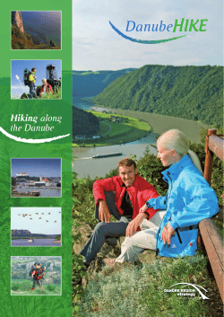 Hiking along the Danube