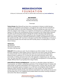 Transcript - Media Education Foundation