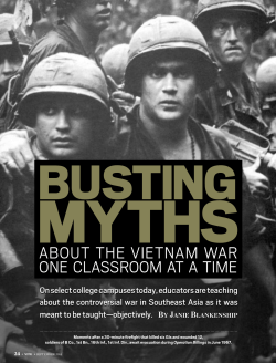 Busting Myths About the Vietnam War