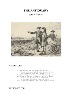 The Antiquary, Complete by Sir Walter Scott