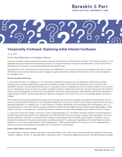 Temporarily Confused: Exploring Initial Interest Confusion