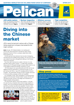 Diving into the Chinese market